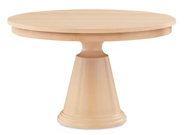 52" Round Leaf Pedestal Table
