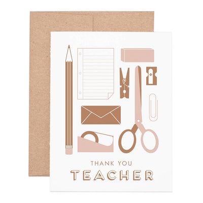 Teacher Appreciation Greeting Card - Mix Home Mercantile