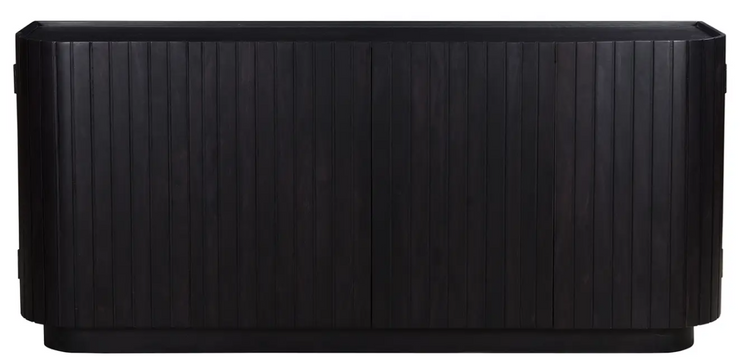 72" Rounded Ribbed Sideboard