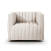 Channel Stitched Swivel Chair