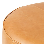 36" Butterscotch Round Ottoman