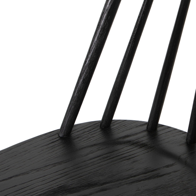 Black Oak Dining Chair