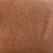 Chestnut Leather Counter Stool