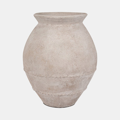 Ivory Terracotta Vase