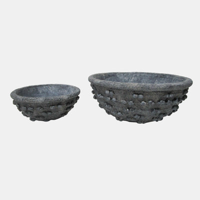 Black Terracotta Knot Bowls