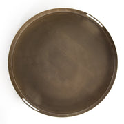 Etched Brass Serving Tray