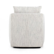 Grey Textured Swivel Chair