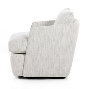 Grey Textured Swivel Chair