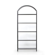 Black Iron Bookcase