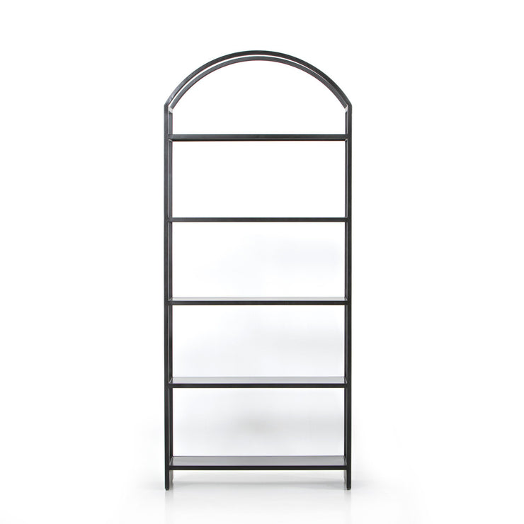 Black Iron Bookcase