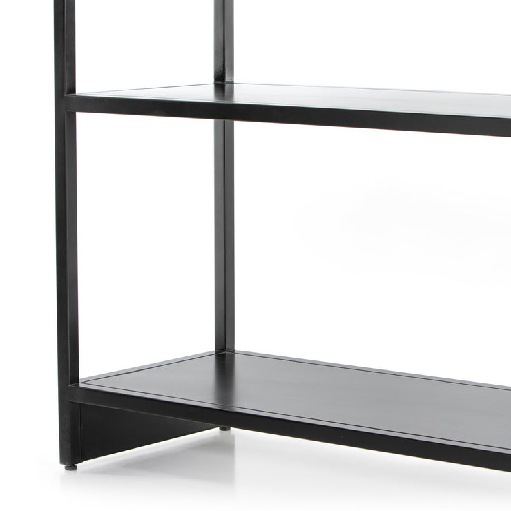 Black Iron Bookcase