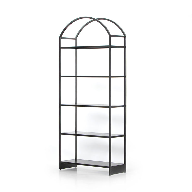 Black Iron Bookcase