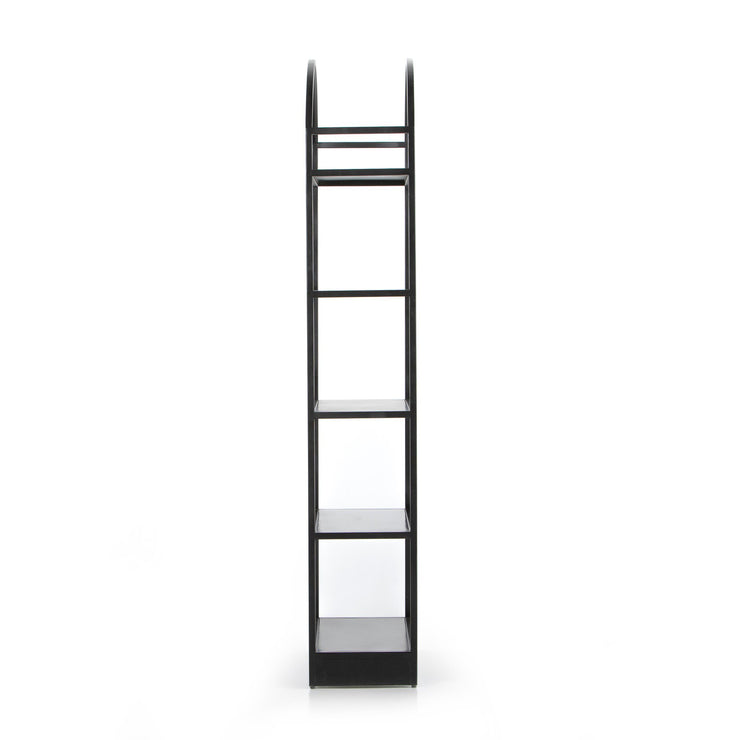 Black Iron Bookcase