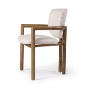 Rounded Ladder Back Dining Chair