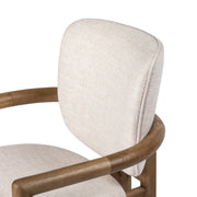 Rounded Ladder Back Dining Chair