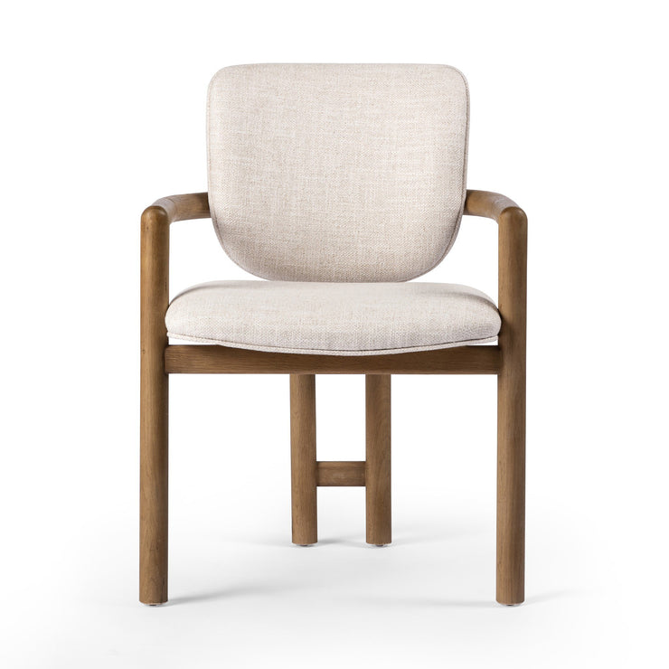 Rounded Ladder Back Dining Chair