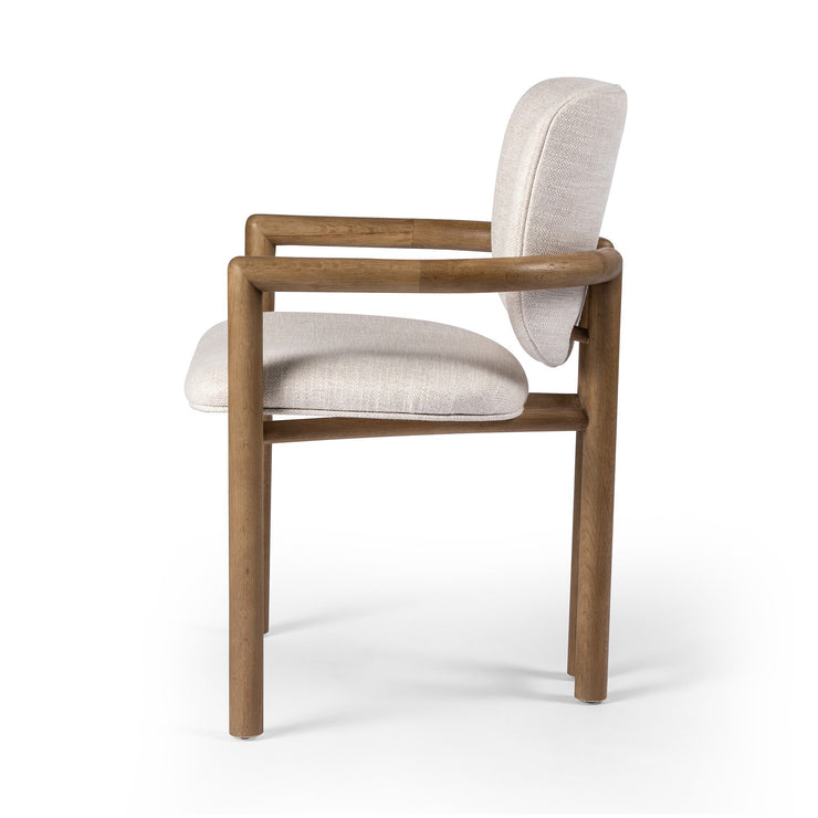 Rounded Ladder Back Dining Chair