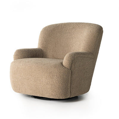 Swivel Sheepskin Chair