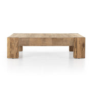 Rustic Wormwood Oak Coffee Table