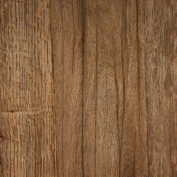 Curved Oak Console Table