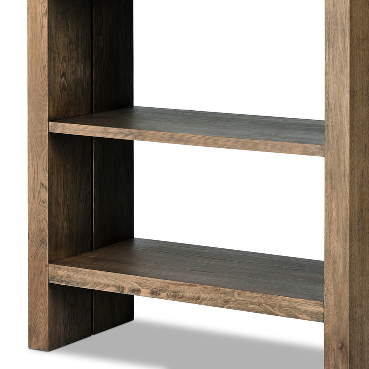 Worn Oak Bookshelf