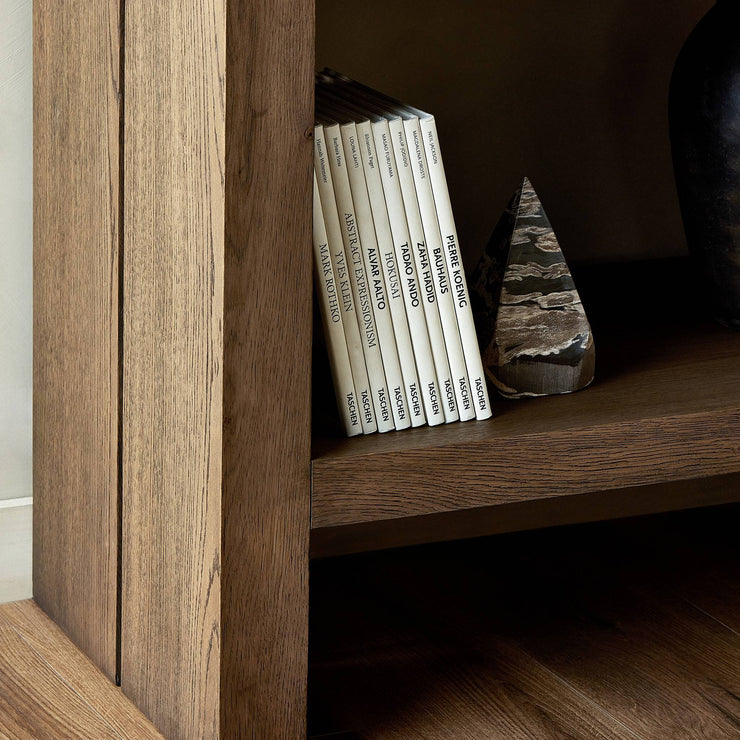 Worn Oak Bookshelf