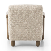 Textured Upholstered Accent Chair