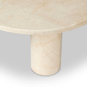 48" Solid Marble Coffee Table