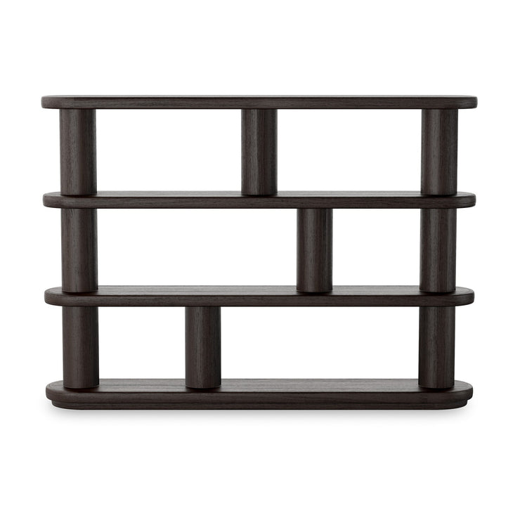 Black Open Bookcase