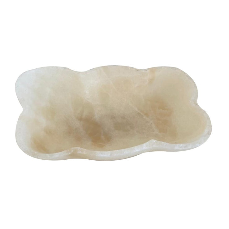 Scalloped Onyx Bowl