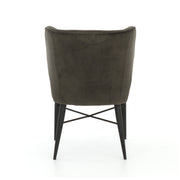 Smoke Velvet Dining Chair