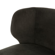 Smoke Velvet Dining Chair