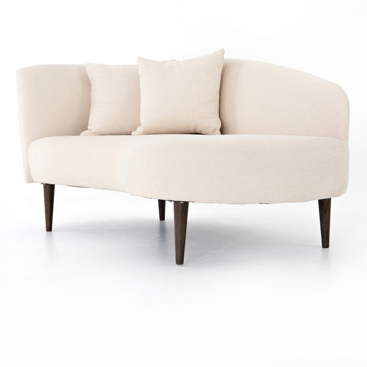 S-Shaped Chaise oatmeal