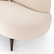 S-Shaped Chaise oatmeal