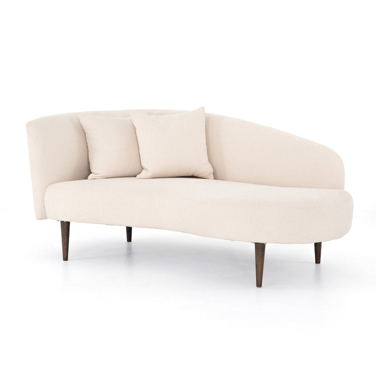 S-Shaped Chaise oatmeal