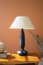 Wooden Black Lamp