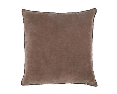 26"x26" Dark Taupe Pillow