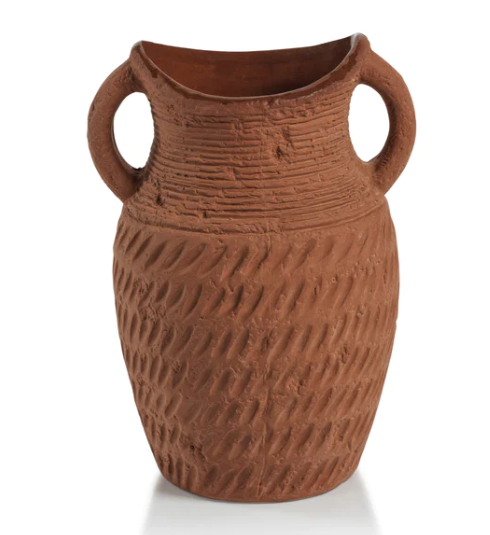 6" Terracotta Vase