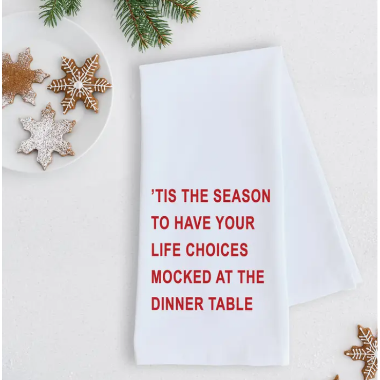 Holiday Tea Towel