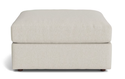 39" Square Upholstered Ottoman