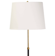 Gold and Black Accent Floor Lamp