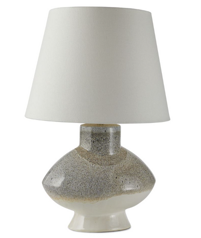 Organic Speckled Ceramic Table Lamp