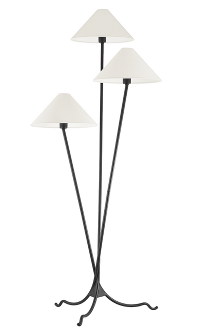 3 Light Iron Floor Lamp