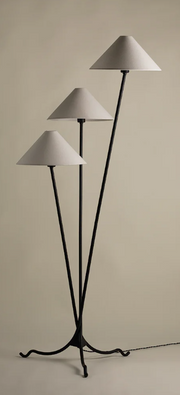 3 Light Iron Floor Lamp