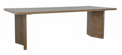 94" Angled Leg Dining Table