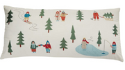 30" x 14" Villagers Lumbar Pillow