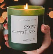 Snow Covered Pines Soy Candle