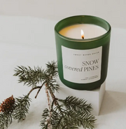 Snow Covered Pines Soy Candle