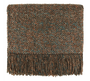 Textured Fringe Throw Blanket