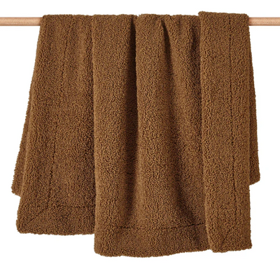 Teddy Textured Throw Blanket